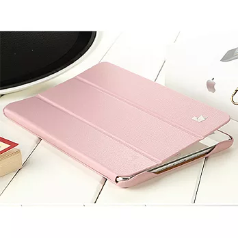 JisonCase iPad mini Retina 專用 炫彩超纖純色保護套 粉色