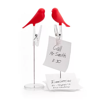 QUALY 雀兒便利夾(紅)