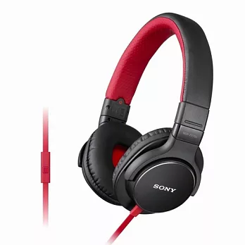 SONY線控高雅時尚耳罩式耳機MDR-ZX750AP紅色R