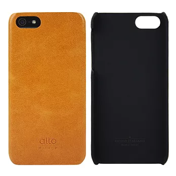alto Coraza Original for iPhone 5 真皮背蓋 - 淺棕色