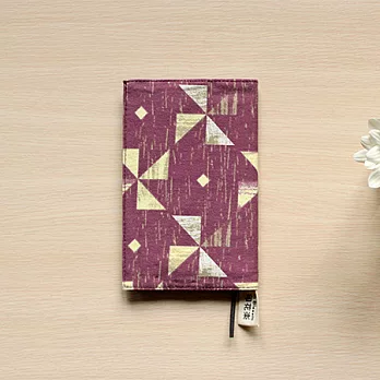 印花樂文庫書衣莧菜紫紅色