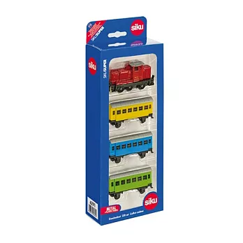 SIKU 小汽車禮盒 鐵道車組A