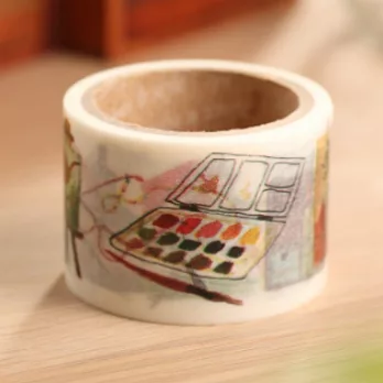 Aimez le style寬版和紙膠帶_畫室