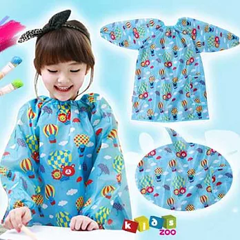 【Kids zoo】童趣防水長袖畫畫衣#氣球小熊