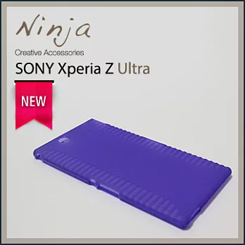 【東京御用Ninja】SONY Xperia Z Ultra / XL39H新款磨砂TPU清水保護套（深紫色）