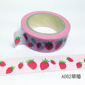 韓國MASKING TAPE標記紙膠帶-草莓