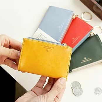 美好時光鑰匙零錢包V2-芥茉黃