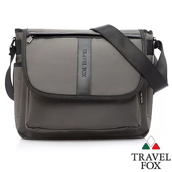 Travel Fox 旅狐維達側背包(iPad可入)TB656-13-灰色