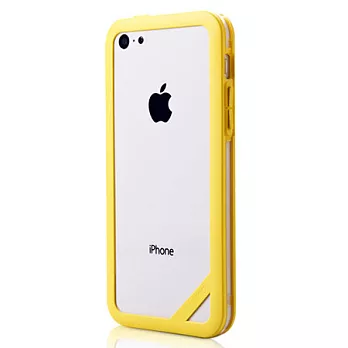 daruma S-Clip iPhone 5C 專用保護邊框黃