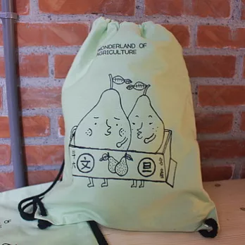 束口背包-台灣蔬果-文旦款