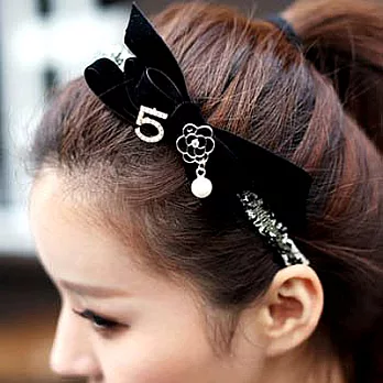 【Bling Q】現代女性精巧蝴蝶結髮圈