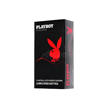 PLAYBOY-花花公子 保險套-顆粒激情型(12入裝)