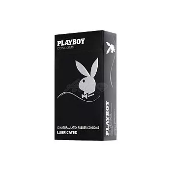 PLAYBOY-花花公子 保險套-潤滑快感型(12入裝)