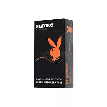 PLAYBOY-花花公子 保險套-超薄零觸感(12入裝)