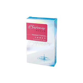 SAFEWAY數位-水感潤滑型保險套(12入裝)