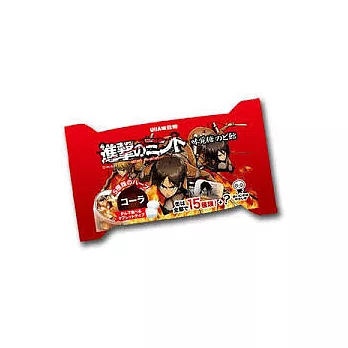 日本【UHA】味覺進擊巨人薄荷喉糖缶-可樂(隨機出貨)