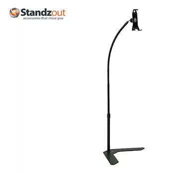 Standzfree iPad專用落地立架+平板電腦通用固定板【適用於iPad1 - iPad4代】&【適用8-10吋平板電腦與大部分智慧型手機】
