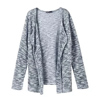 【CACO】CACO SURF．美式休閒．混色針織罩衫(女)FREE丈青