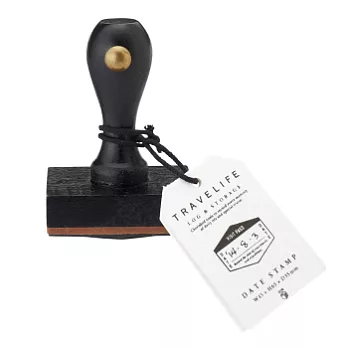 MARK’S TRAVELIFE 旅人木頭印章(A)