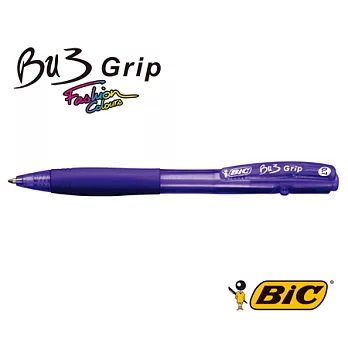 BIC BU3 粉彩0.7中性筆紫