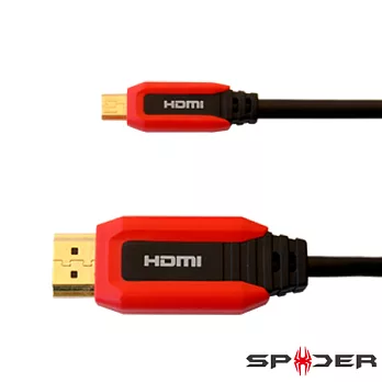 SpiderM系列高速HDMI傳輸線(M-Series Micro HDMI Cable)