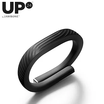 Jawbone UP24 無線時尚智慧手環(黑色)L號