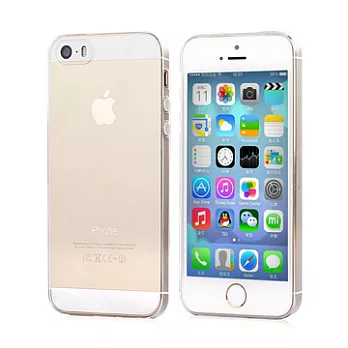 第二代 透明殼專家iPhone5S/5 0.3mm極薄全包式 矽膠軟質保護殼(林果創意Lingo)