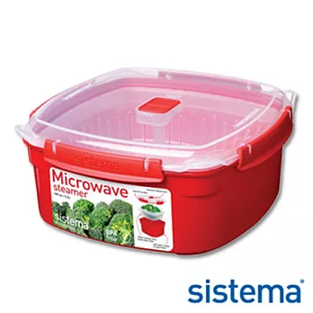 【Sistema】紐西蘭進口方型微波加熱保鮮盒3.2L