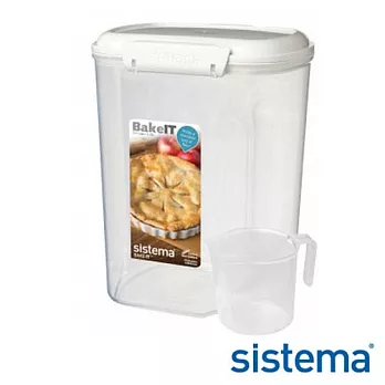 【Sistema】紐西蘭進口桶型烘焙扣式保鮮盒3.25L