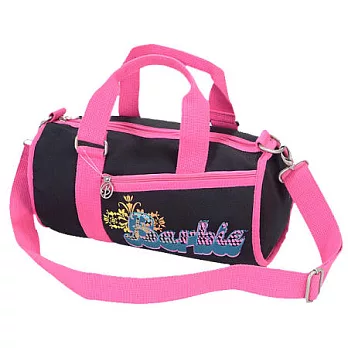 BARBIE 甜心芭比系列兩用圓筒包黑色