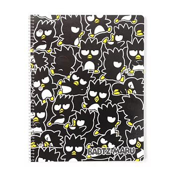 SANRIO 酷企鵝滿版俏皮人物線圈筆記本