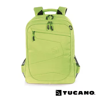 TUCANO LATO 城市多功能收納電腦後背包17吋萊姆綠