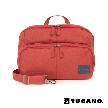 TUCANO CONTATTO DIGITAL BAG 休閒/相機兩用撞色包(大)活力紅