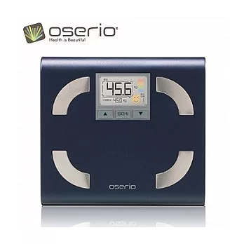 Oserio歐瑟若FFP-330A 多功能中文體脂計(台灣製造)-深海藍