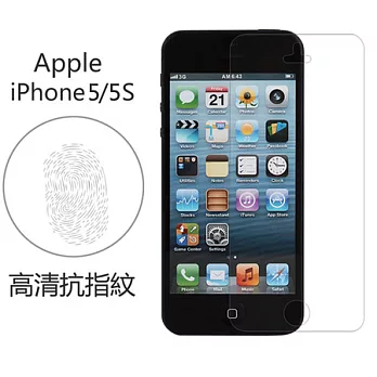 【BIEN】iPhone 5/5S/5C 高清抗指紋保護貼 (前)