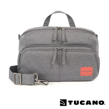 TUCANO CONTATTO DIGITAL BAG 休閒/相機兩用撞色包(中)簡約灰