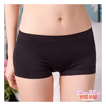 蜜糖派對 基本款素面安全褲(黑)F