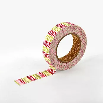 Dailylike 單捲布柄緞帶貼-聖誕葉