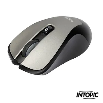 [INTOPIC廣鼎]無線光學鼠 MSW-550黑灰