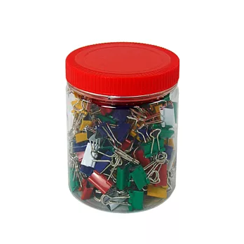 【ABEL】19mm彩色長尾夾(混色)-144入