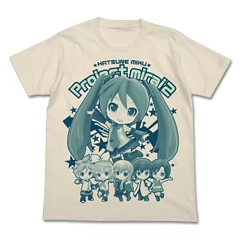 《初音未來》Project Mirai2 Q版角色T恤---Cospa出品(日版原裝)M本色