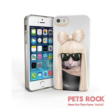 PETS ROCK寵物搖滾- iPhone 5/5S 手機保護殼- GG (White)