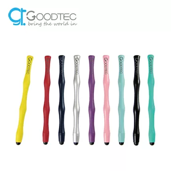 Goodtec Turbo Stylus 時尚鋁合金竹節觸控筆活力黃