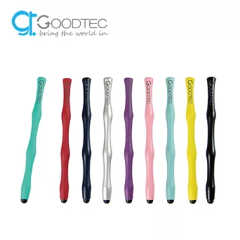 Goodtec Turbo Stylus 時尚鋁合金竹節觸控筆湖水綠