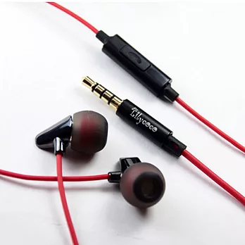 Lilycoco Nano Ceramics 超音質 迷你陶瓷耳機 可線控紅色