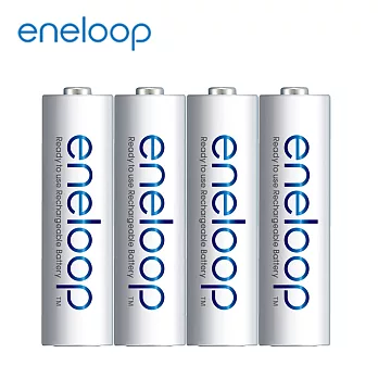 日本Panasonic國際牌eneloop低自放電充電電池組(內附4號4入)