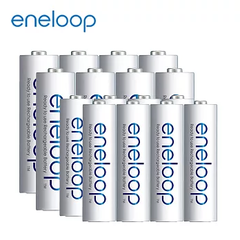 日本Panasonic國際牌eneloop低自放電充電電池組(內附3號8入+4號8入)
