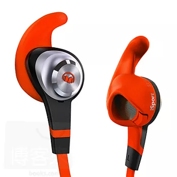 魔聲 Monster iSport Strive 橘色 IOS系統 智慧型手機專用耳機