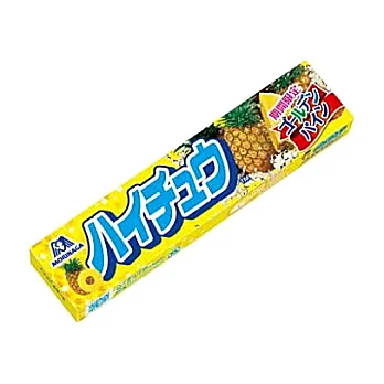 日本【森永】嗨啾條糖-鳳梨味