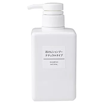 [MUJI 無印良品]植物皂質洗髮精(天然)/400ml